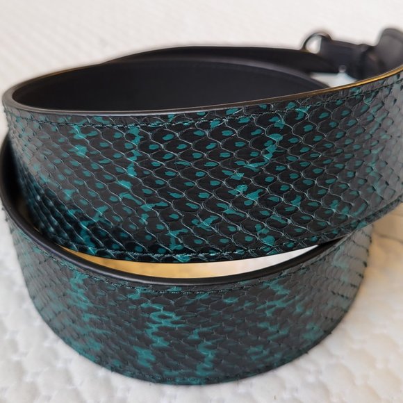 Coach Exotic Novelty Strap, Pine Green - Picture 3 of 16